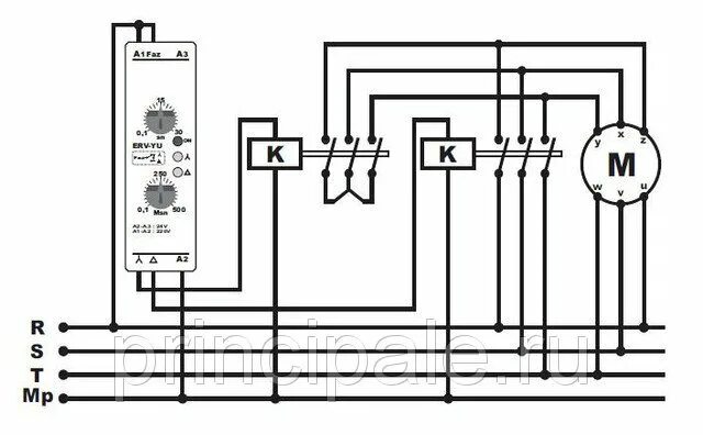 Подключение реле звезда треугольник Подключение двигателя - Страница 3 - Оборудование для производства - forum-okna.