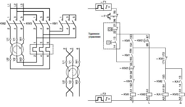 Подключение реле звезда треугольник Пускатели "звезда-треугольник" Schneider Electric
