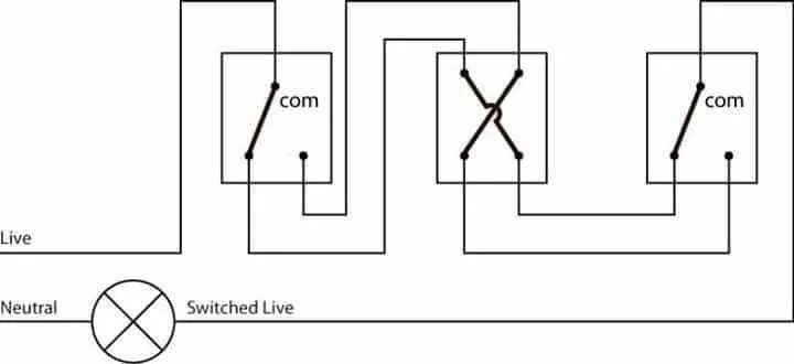 Подключение реверсивного выключателя света Pin von Sein Lin auf e circuit Anleitungen