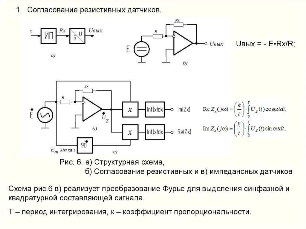 Подключение резистивного датчика Структура микропроцессорной системы управления. Особенности цифрового управления