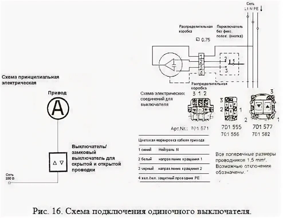 Подключение ролеты с электроприводом выключатель схема Схема подключения рольставней с электроприводом - Basanova.ru