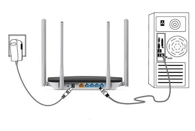 Подключение роутера к интернету через кабель Как подключить комп через провод от роутера