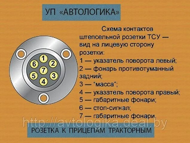 Подключение розетки мтз Жгуты проводов к прицепам 2 ПТС 4,5 и 2 ПТС -5 в Минске (Прицепы и полуприцепы) 