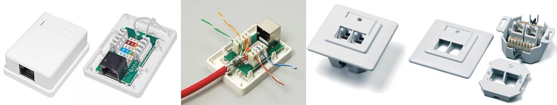 Подключение розетки rj45 schneider Как подключить интернет розетку: схемы установки, инструкция - Home Made Electro