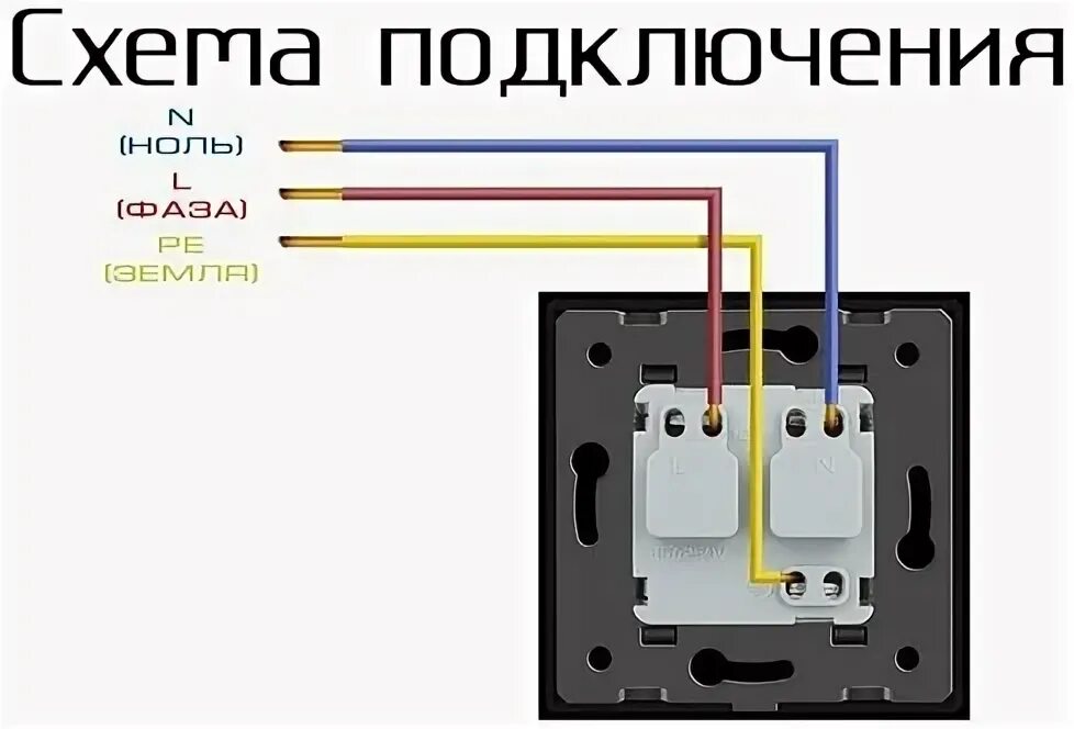 Подключение розетки с заземлением по цвету Стоит ли покупать Розетка 2 поста OVIVO Loft с заземлением белый? Отзывы на Янде