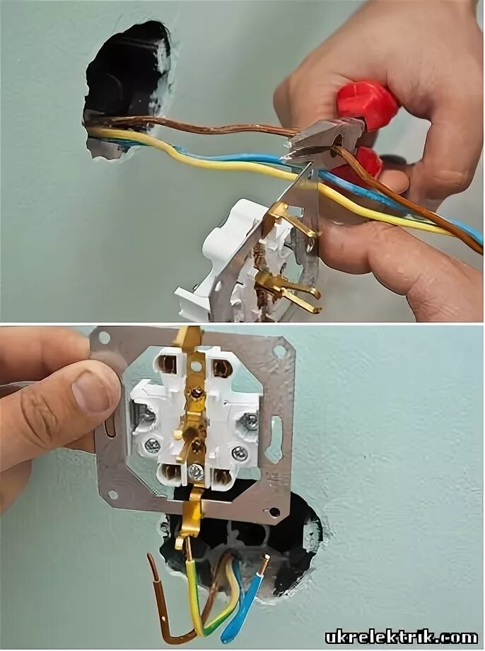 Подключение розетки с заземлением по цвету проводов Как подключить розетку с заземлением - простые советы по монтажу и секреты профе