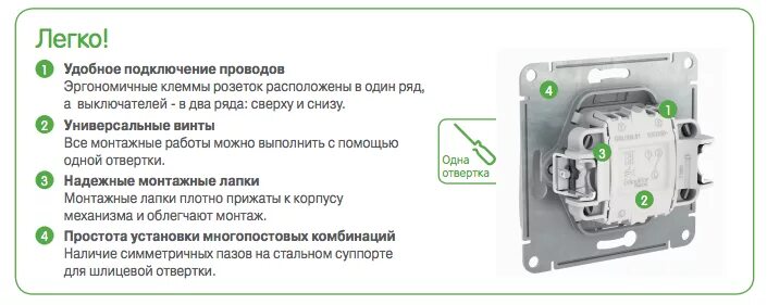 Подключение розетки schneider glossa Выключателя glossa как подключить