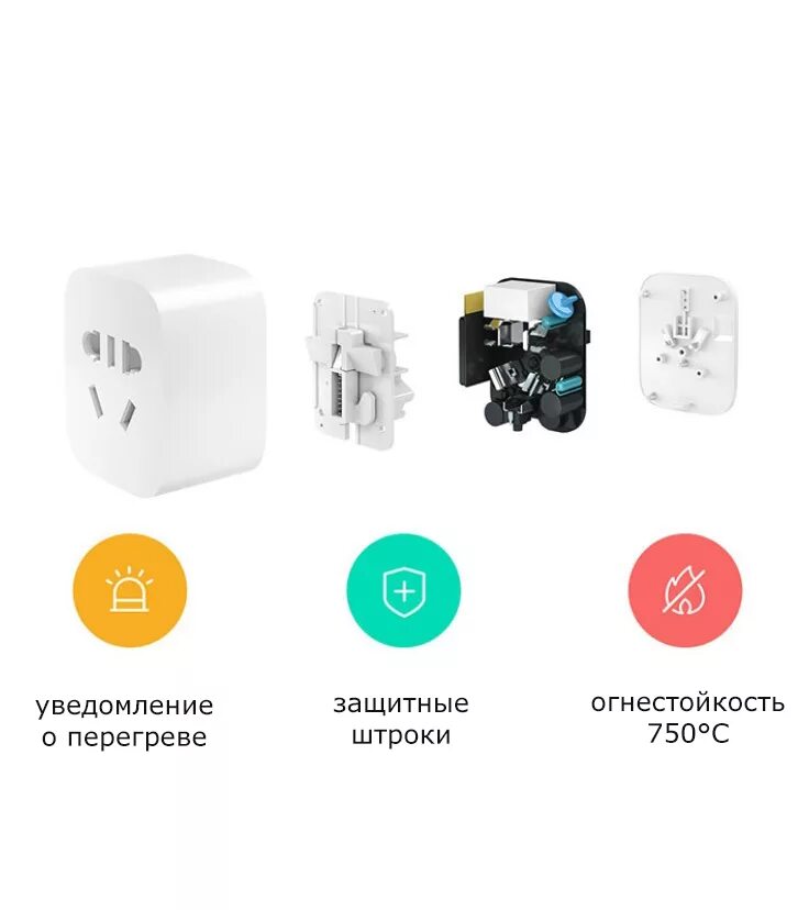 Подключение розетки xiaomi 000439 Умная розетка Xiaomi Mi Smart Power Plug ZigBee - ОПТОГАДЖЕТ