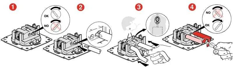 Подключение розеток legrand valena Открыть розетку legrand