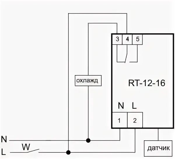 Подключение rt 10 RT-12-16 - микропроцессорное термореле от Line Energy - RadioRadar