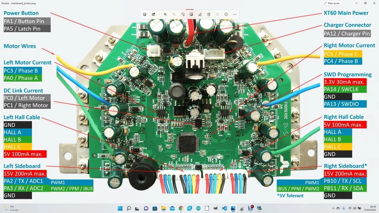 Подключение ручки газа на гироскутер без перепрошивки Tuto how to flash and compile New firmware to hack hoverboard motherboards - You