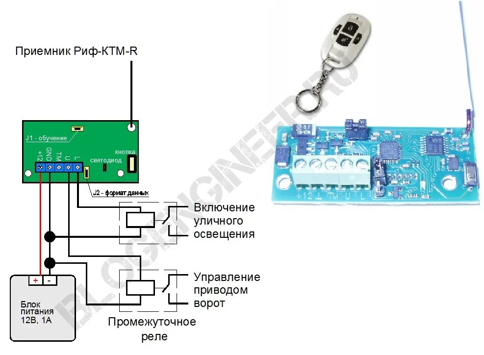 Подключение ручного переключателя системы дистанционного управления Подключить пульт дистанционного управления