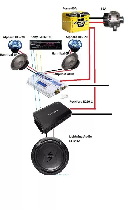 Подключение рупоров к магнитоле Подскажите правильно ли все подключено - Сообщество "Автозвук" на DRIVE2