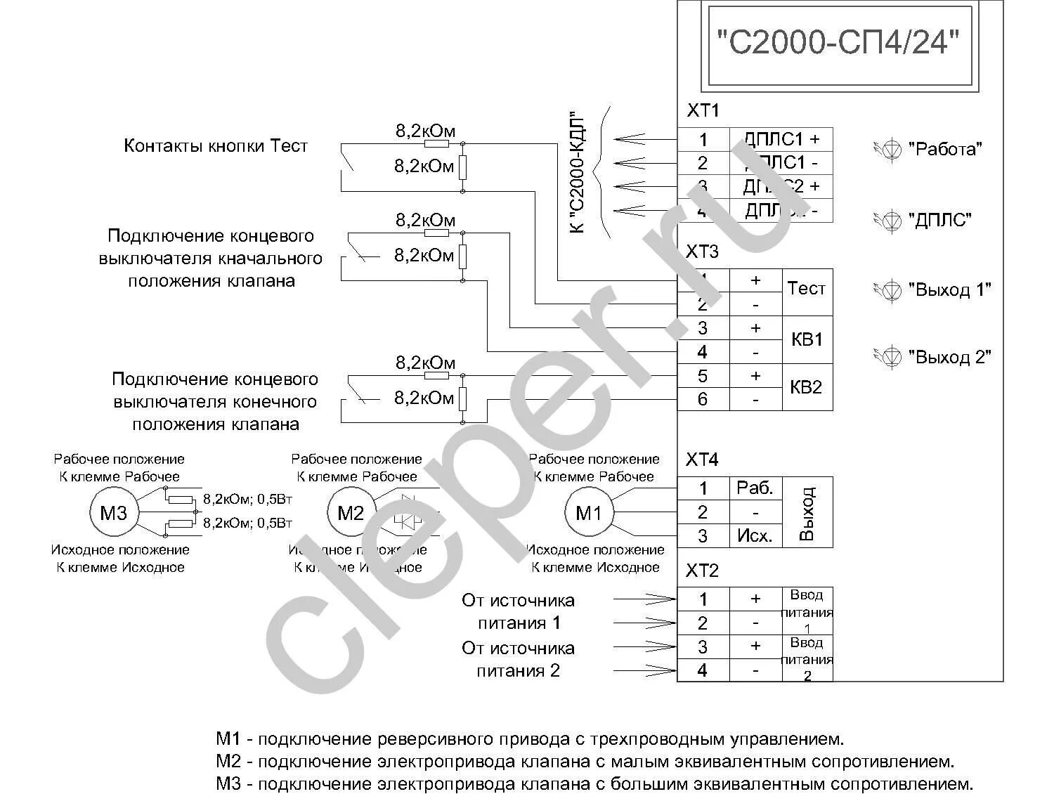 Подключение с2000 4 220 С2000 сп4 220 схема подключения клапана дымоудаления возвратной пружиной