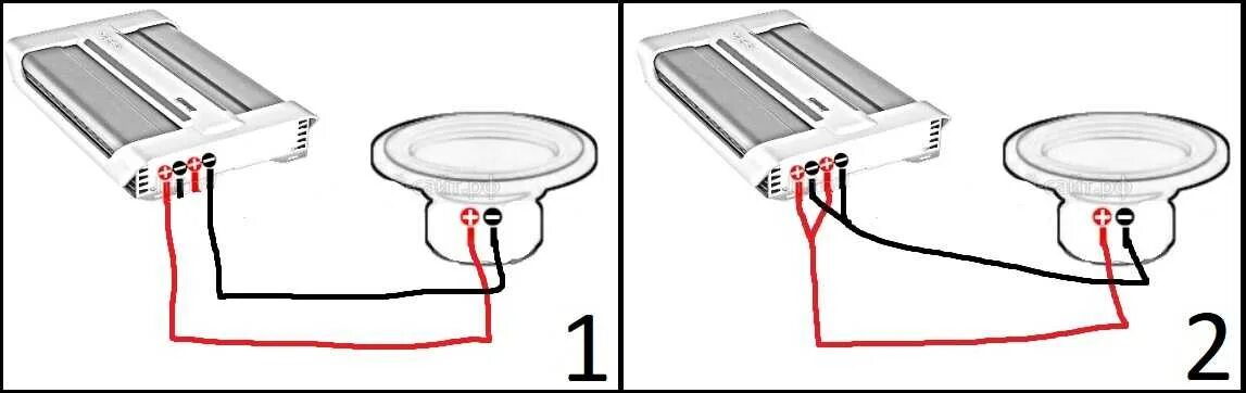 Подключение сабвуфера 2 усилителям Подключение двух сабвуферов к моноблоку