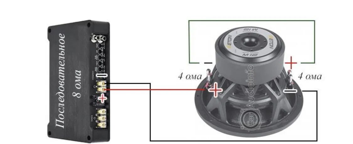 Подключение сабвуфера 4 ома к усилителю сильный фон при включении света / работе генератора - Opel Astra J, 1,6 л, 2013 