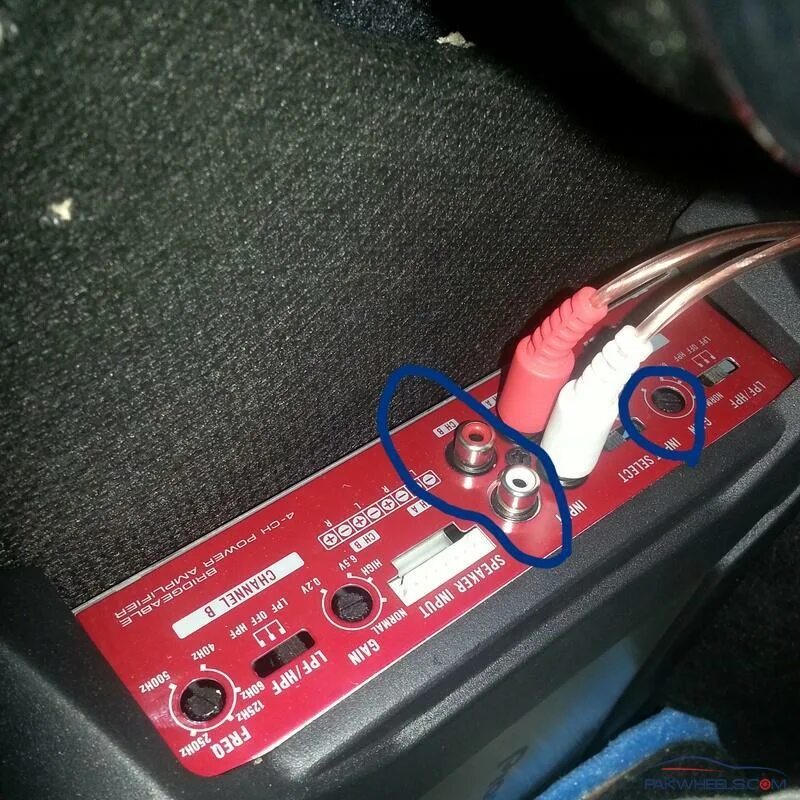 Подключение сабвуфера без тюльпанов Amplifier Issue. (Pioneer 6500f) - In-Car Entertainment (ICE) - PakWheels Forums