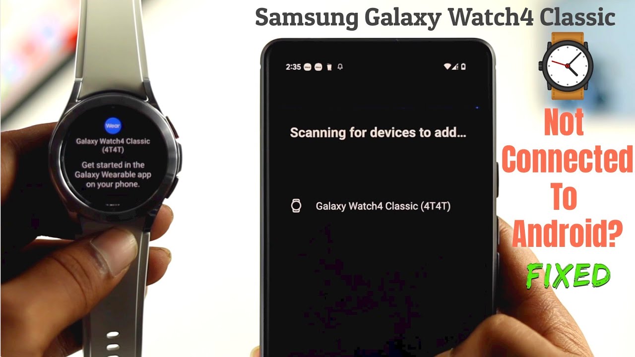 Подключение samsung watch 4 к iphone How to Fix Samsung Galaxy 4 Classic Not Connected to Any Android! - YouTube