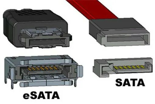 Подключение sata 2 Разница между разъемами - найдено 87 фото