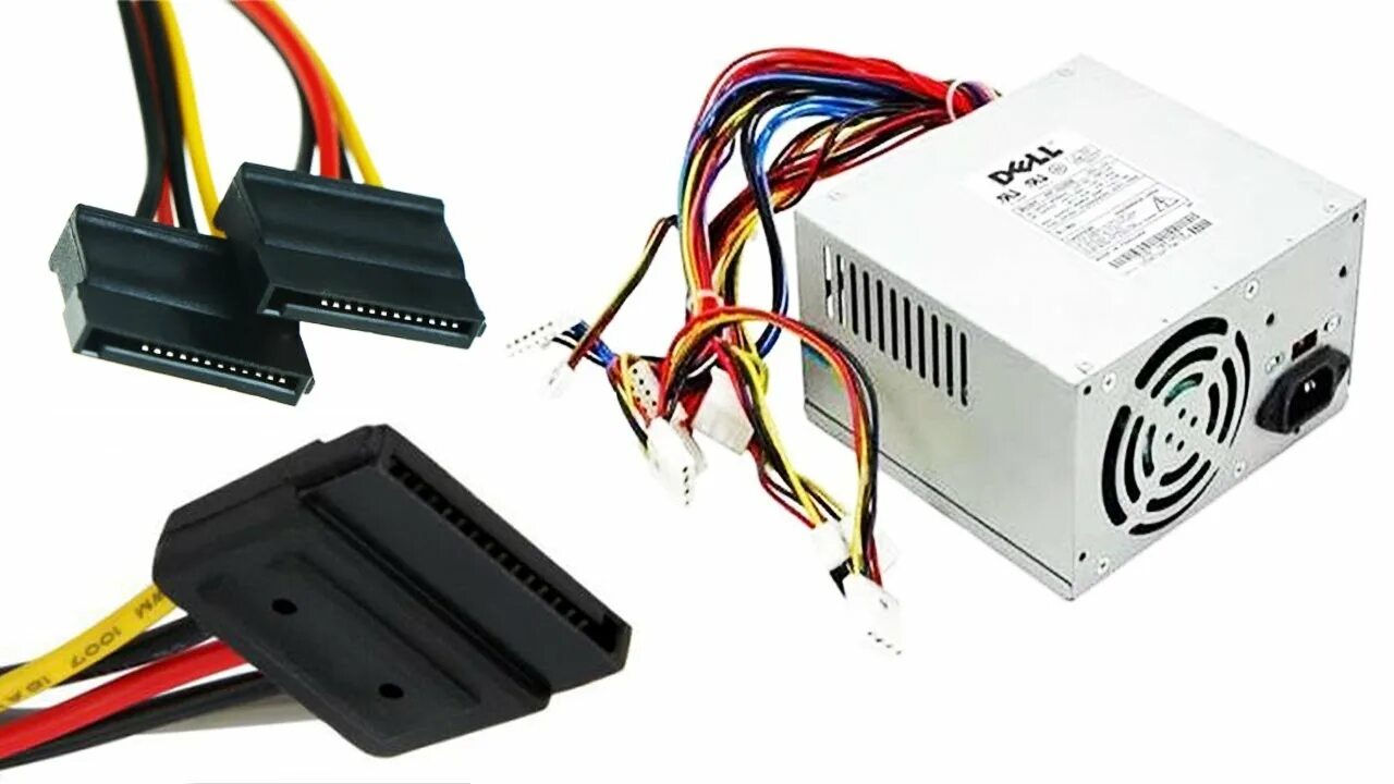 Подключение sata к блоку питания How to Connect SATA power connector to 12v power supply how to increase SATA pow