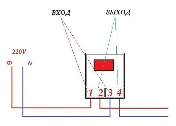 Подключение счетчика 220 вольт Электросчетчик размером как автоматически