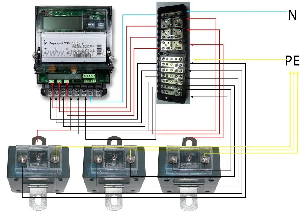 Как подключить автомат к счетчику HeatProf.ru