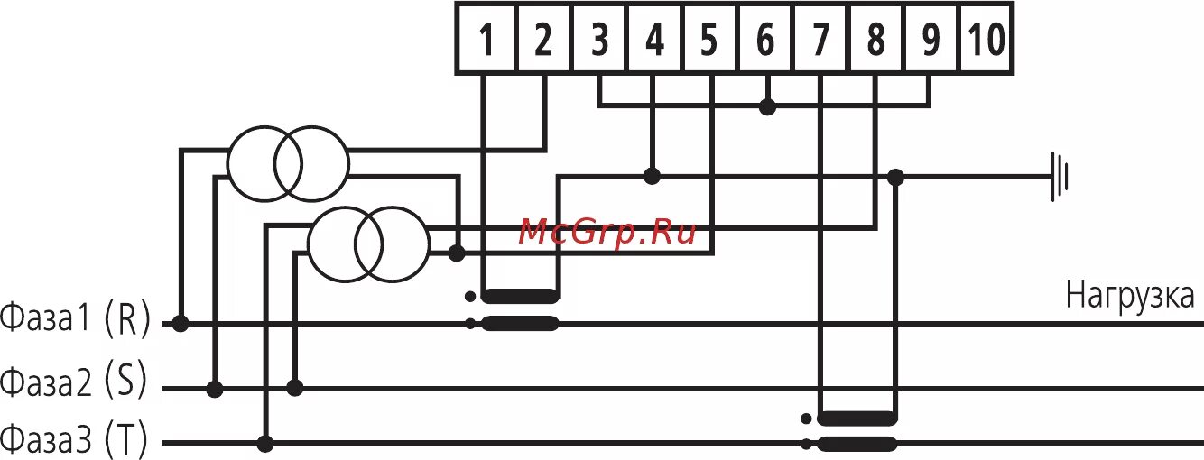 Как подключить счетчик 3-х фазный Энергомера СЕ307 R33.043? ASUTPP Дзен