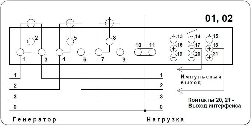 Подключение электросчетчика трехфазного art 230