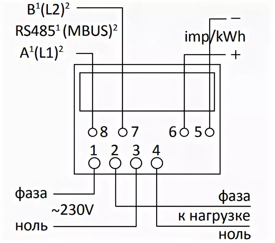 Подключение счетчика нева 101 1s0 Счетчик 103 1so HeatProf.ru