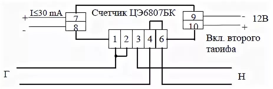 Подключение счетчика цэ6807бк Электросчетчик энергомера цэ6807бк срок службы