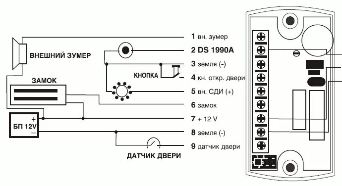 Подключение считывателя матрикс 2 СКУД: Контроллеры Z-5R и MatrixIIk и их применение - CS-CS.Net: Лаборатория Элек