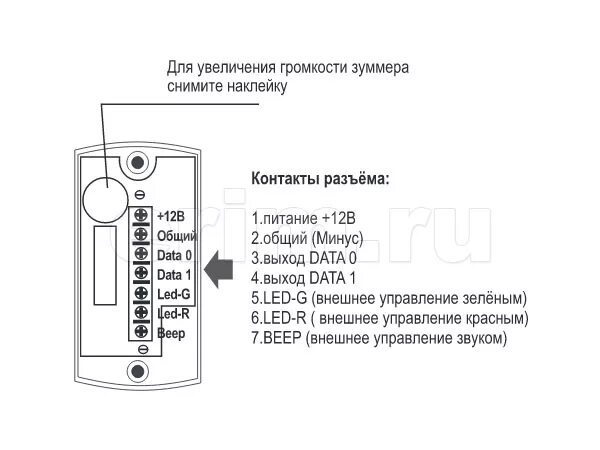 Подключение считывателя матрикс 2 Считыватель Matrix-II ET антиклон