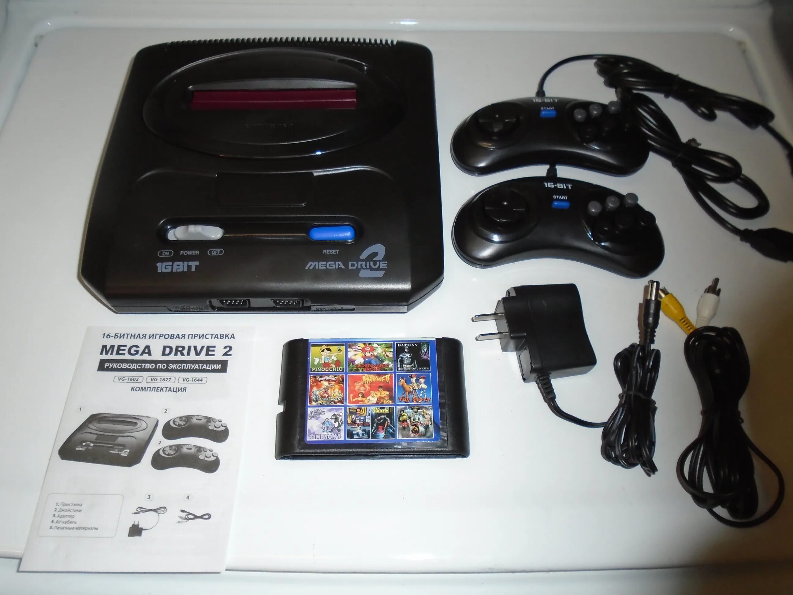 Подключение sega mega drive 2 к телевизору File:MD2 clone VG-1602.jpg - Sega Retro