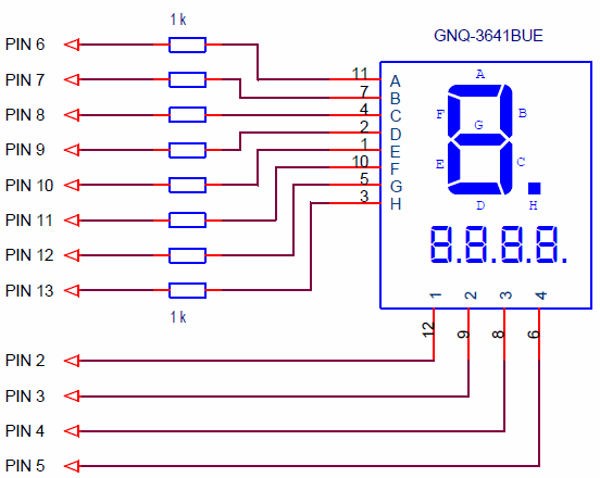 Подключение семисегментного индикатора к ардуино 4 разряда Modernization Electronic pilot 7 segment led display arduino home delivery Settl