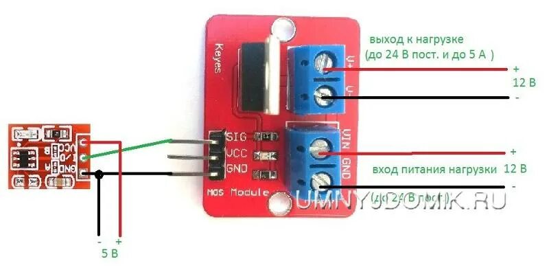 Подключение сенсорного датчика Ответы Mail.ru: Как подключить ленту 12v к модулю ttp223