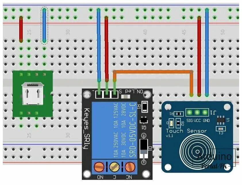 Подключение сенсорной кнопки ttp223 Arduino датчик касания TP223 - купить по выгодной цене на Яндекс Маркете