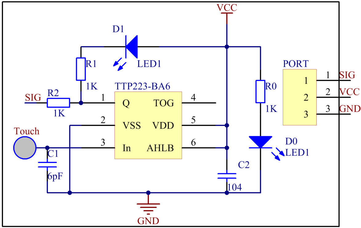 Подключение сенсорных кнопок тиайс сс2 Lesson 15 Touch Switch - SunFounder sensor-kit-v2-for-arduino documentation