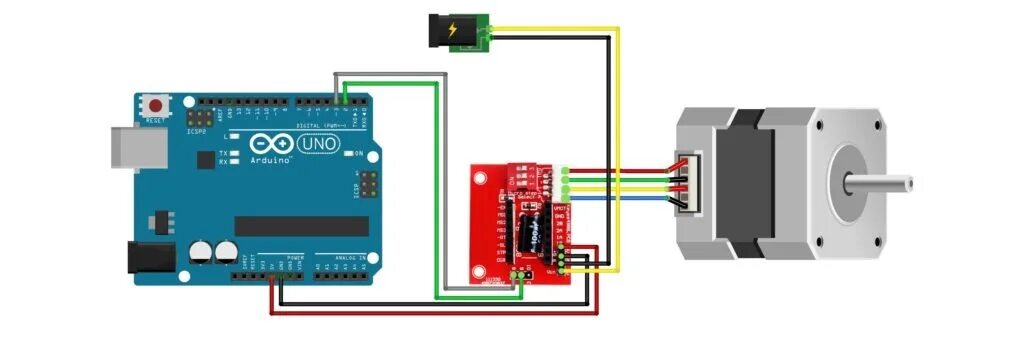 Подключение шагового двигателя а4988 Адаптер для драйверов A4988 и DRV8825 AmperMarket.kz