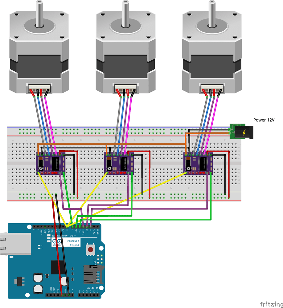 Подключение шагового двигателя чпу Problema con movimiento de ejes en cnc casero - #10 by tauro0221 - Hardware - Ar