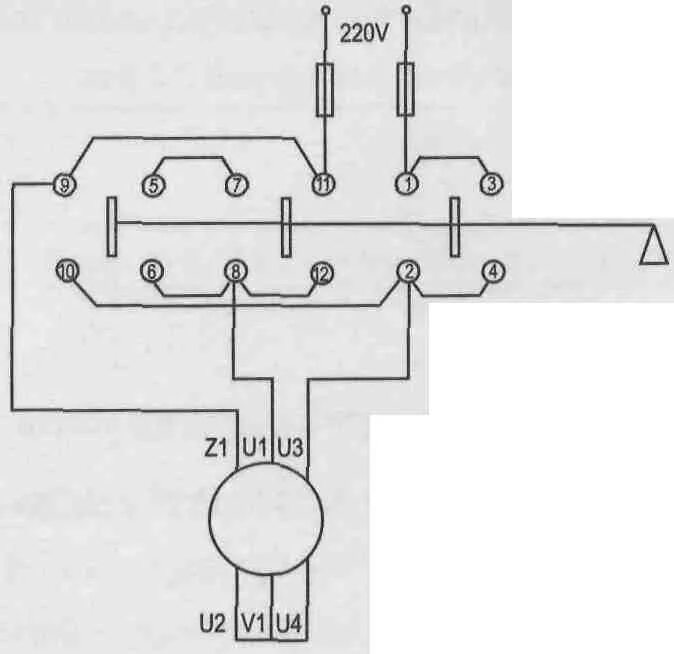 Подключение шиномонтажного станка 380 вольт схема Подключения станков
