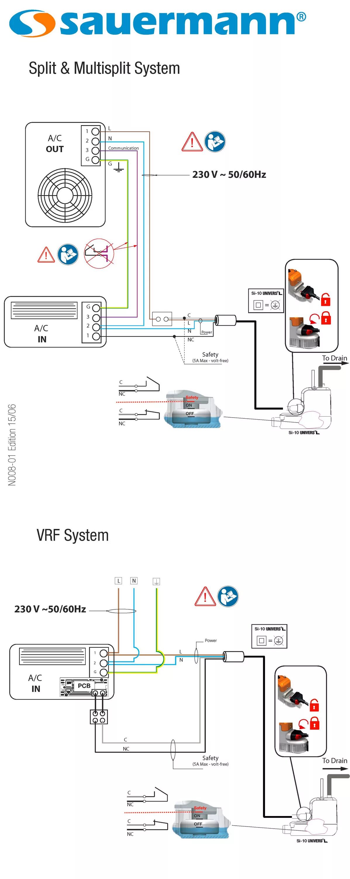 Подключение si 10 Connecting a mini pump alarm circuit: why it matters and how to do it Sauermann 