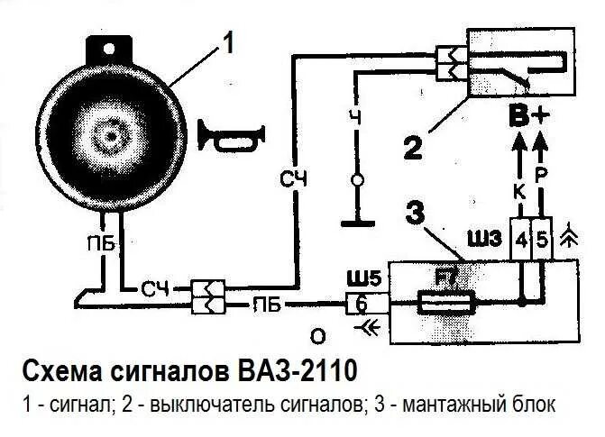 Как подключить сигнал на ваз 2114 - фото - АвтоМастер Инфо