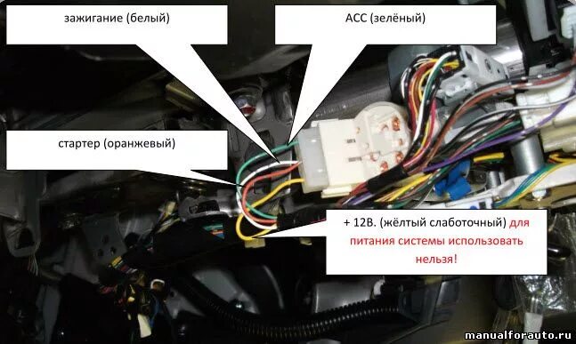 Подключение сигнализации аутлендер Замена сигнализации - Mitsubishi Outlander XL, 3 л, 2009 года электроника DRIVE2