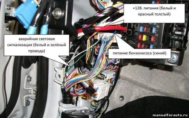 Подключение сигнализации аутлендер Замена сигнализации - Mitsubishi Outlander XL, 3 л, 2009 года электроника DRIVE2