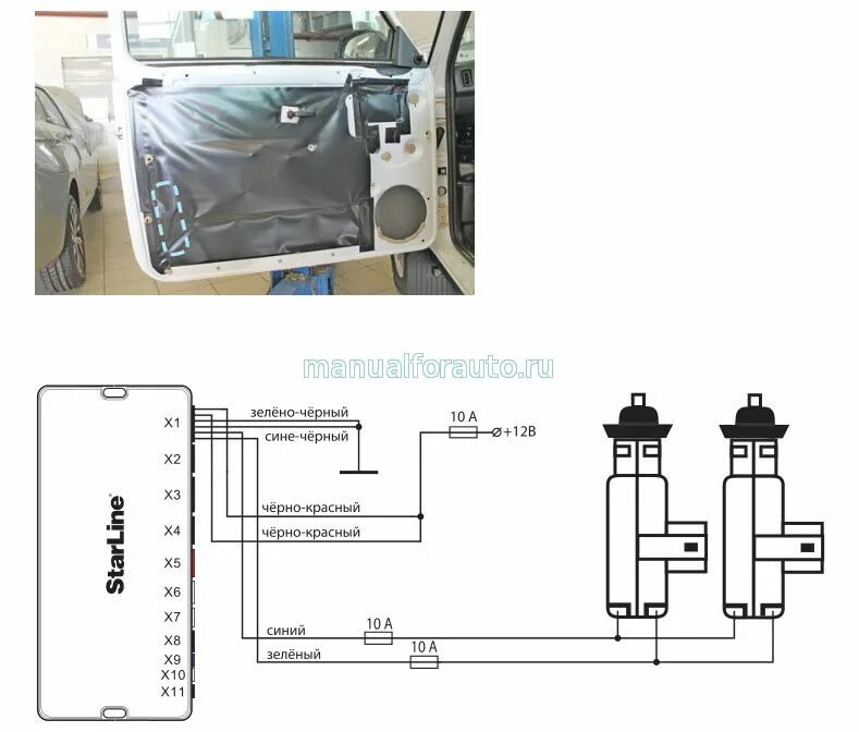 Подключение сигнализации к концевикам нива Сигнализация на Нива 2121 - 4х4 Manualforauto.ru