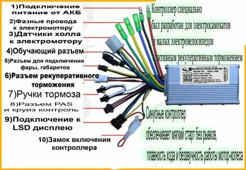 Подключение сигнализации на электросамокат Shuailing - Электровелосипед - 4PDA