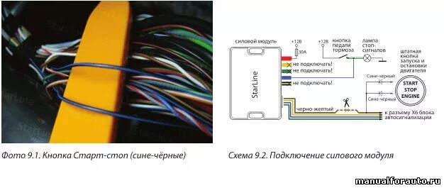 Подключение сигнализации на форд куга 1 Установка сигнализации Ford Kuga, точки подключения Форд Куга Manualforauto.ru