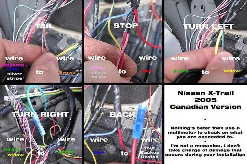 Подключение сигнализации nissan x trail How to Wire a Trailer on a Nissan X-Trail 2005 " Auto Maintenance & Repairs :: W