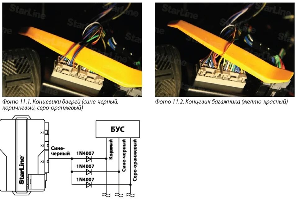 Подключение сигнализации приора замки Установка сигнализации Starline a93 в Priora 2010г. - DRIVE2