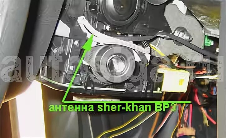 Подключение сигнализации шкода октавия а5 Установка автосигнализации Scher-Khan 5 на автомобиль Skoda Octavia A5 - Фотоотч